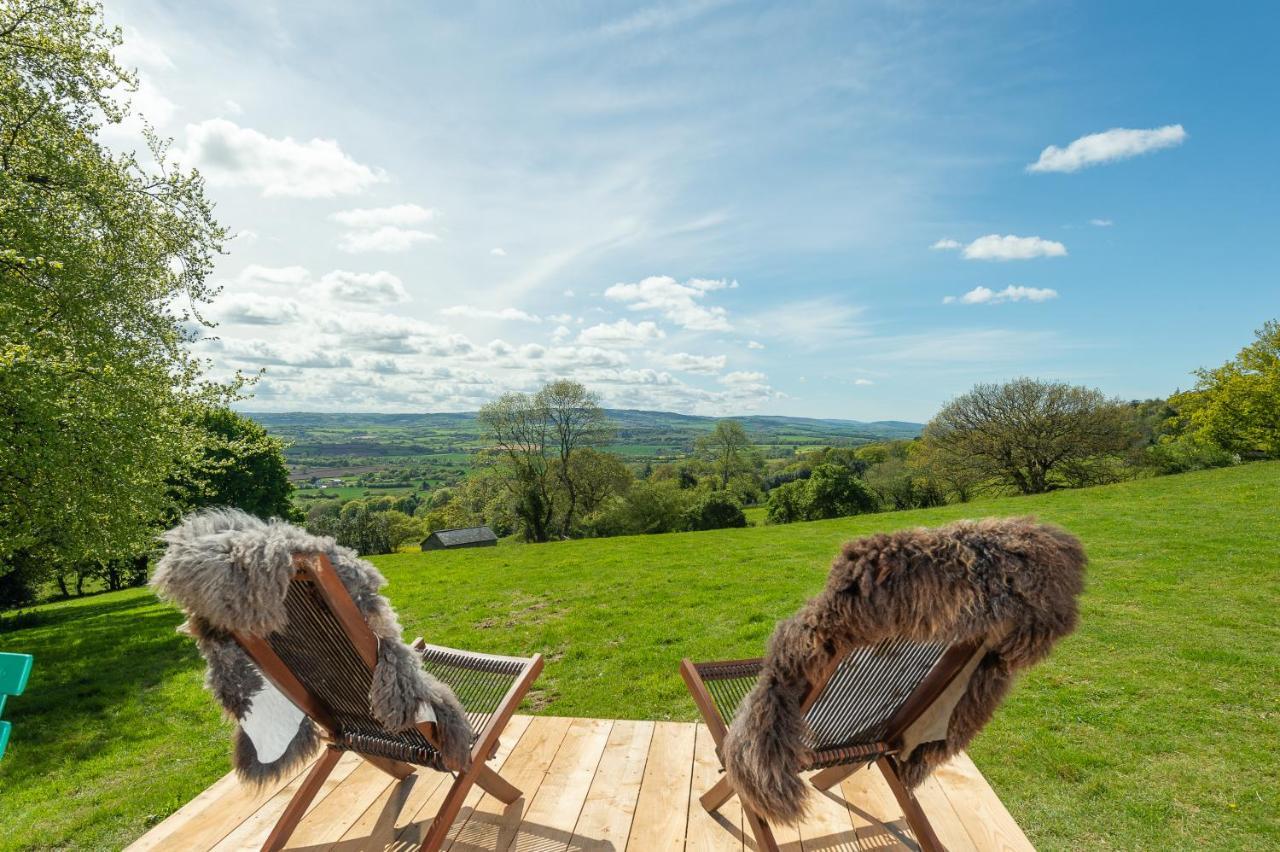 Tilbury Shepherd Huts With Hot Tubs Plus Holiday Cottages West Bagborough Luaran gambar