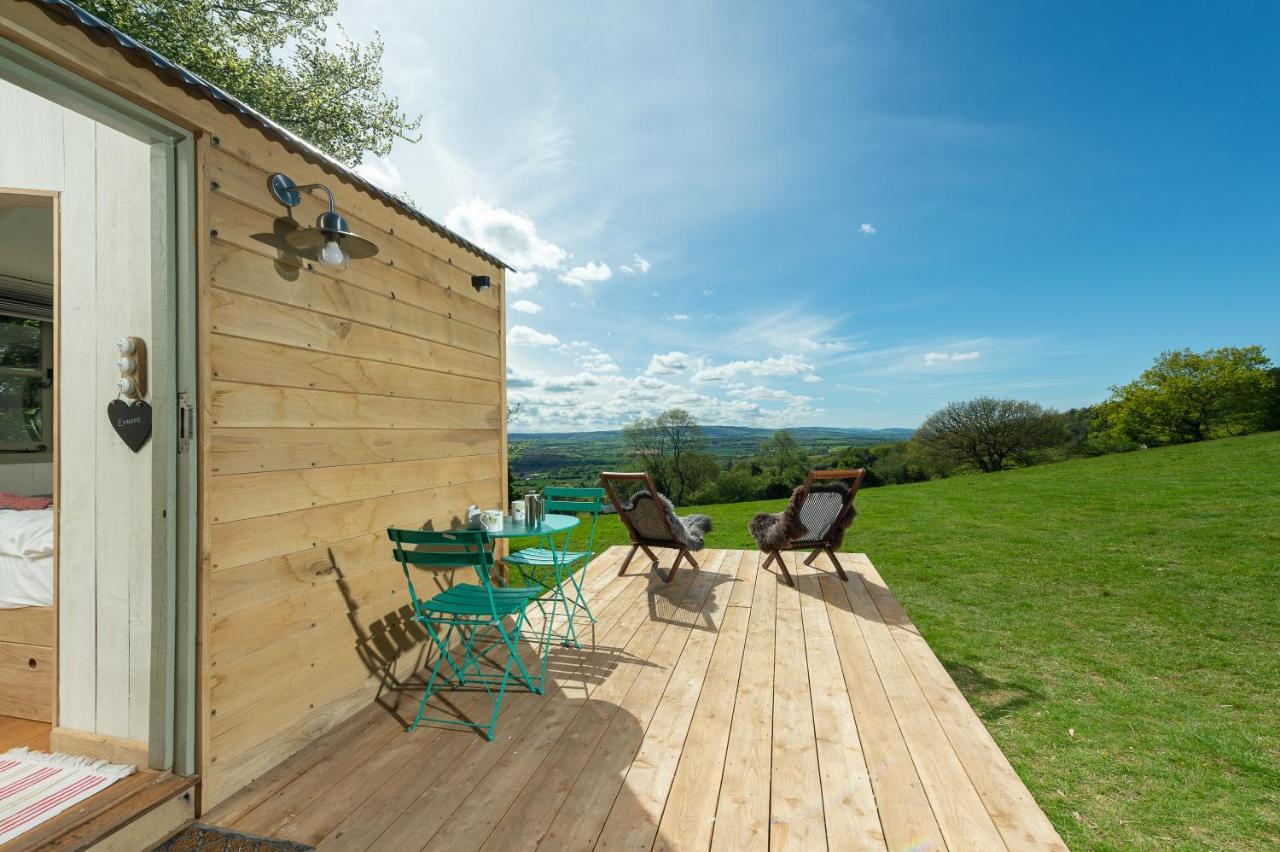 Tilbury Shepherd Huts With Hot Tubs Plus Holiday Cottages West Bagborough Luaran gambar