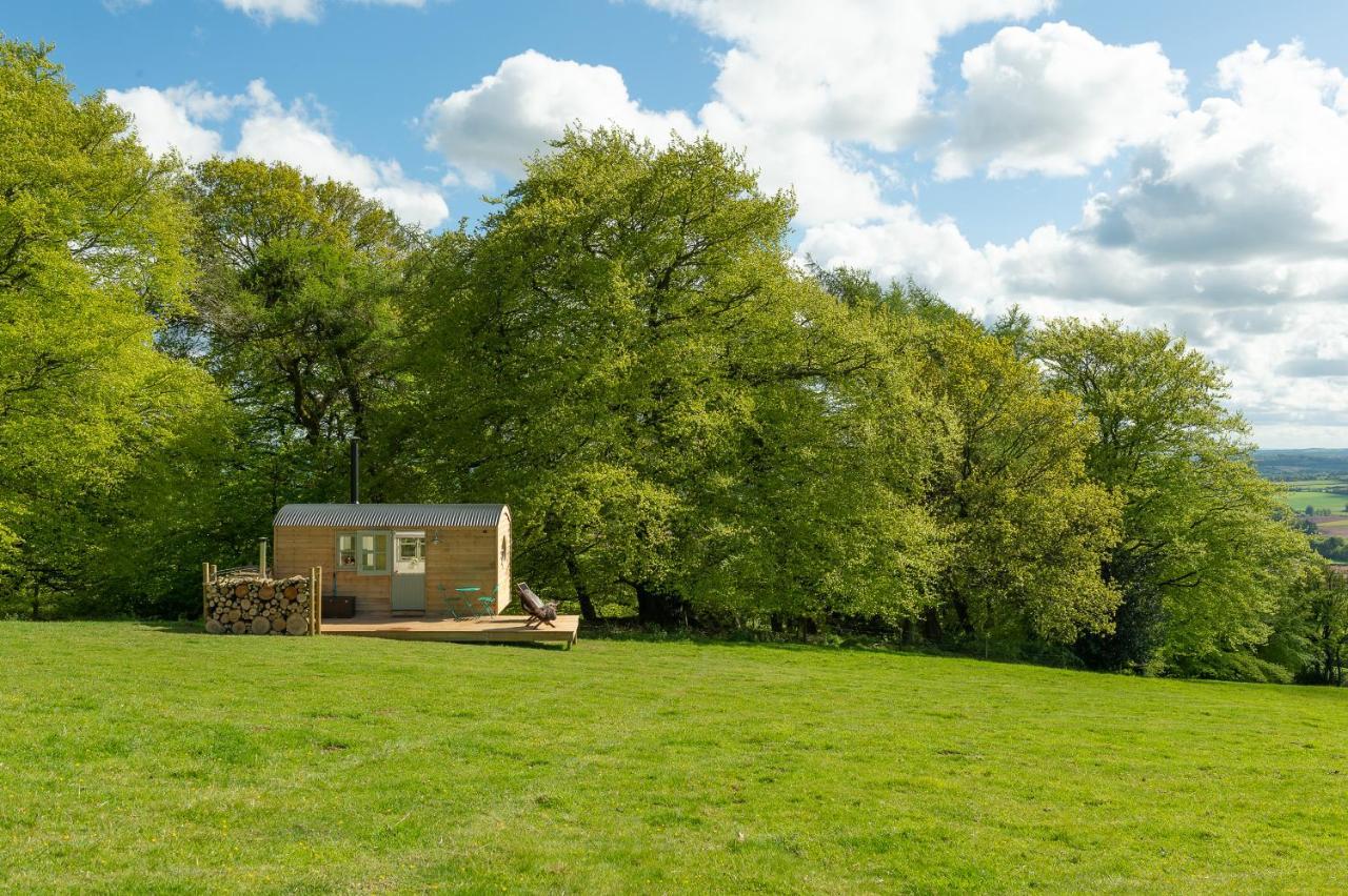 Tilbury Shepherd Huts With Hot Tubs Plus Holiday Cottages West Bagborough Luaran gambar