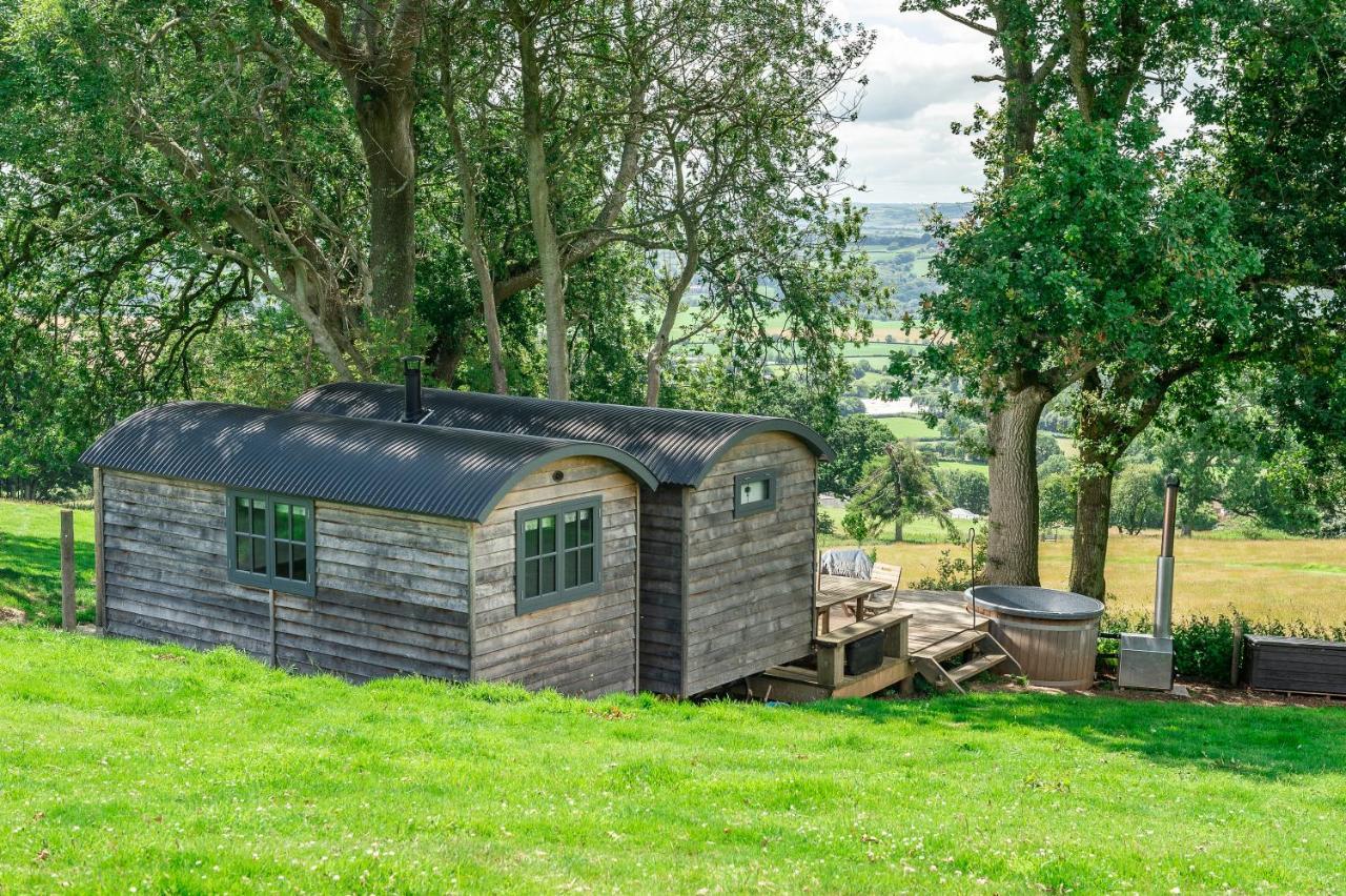 Tilbury Shepherd Huts With Hot Tubs Plus Holiday Cottages West Bagborough Luaran gambar