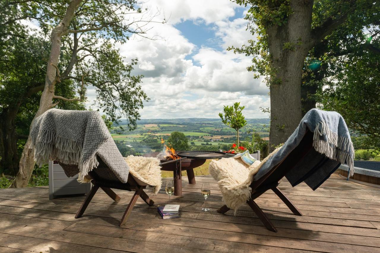 Tilbury Shepherd Huts With Hot Tubs Plus Holiday Cottages West Bagborough Luaran gambar